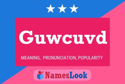 ملصق اسم Guwcuvd