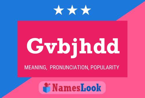 ملصق اسم Gvbjhdd