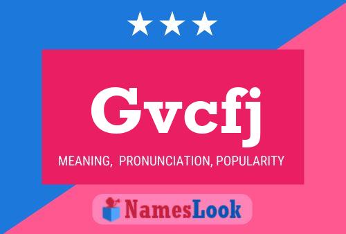 ملصق اسم Gvcfj