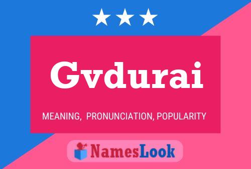 ملصق اسم Gvdurai