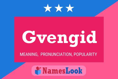 ملصق اسم Gvengid