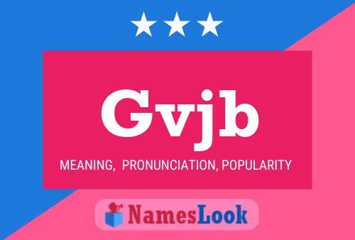 ملصق اسم Gvjb