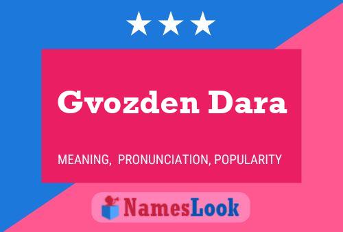 ملصق اسم Gvozden Dara