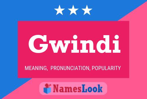 ملصق اسم Gwindi