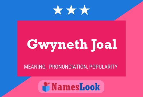 ملصق اسم Gwyneth Joal