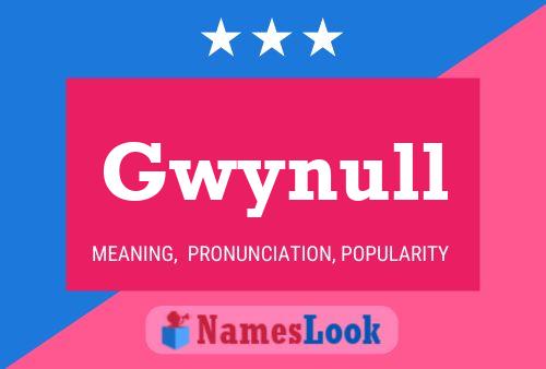 ملصق اسم Gwynull