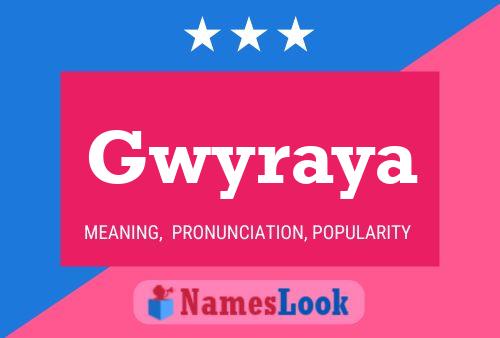 ملصق اسم Gwyraya