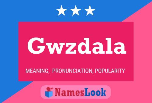 ملصق اسم Gwzdala