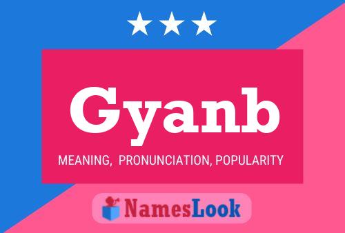 ملصق اسم Gyanb