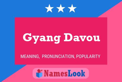 ملصق اسم Gyang Davou