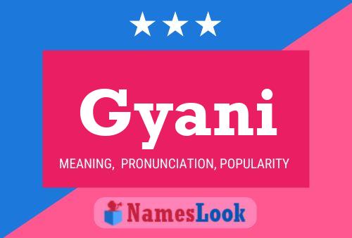 ملصق اسم Gyani