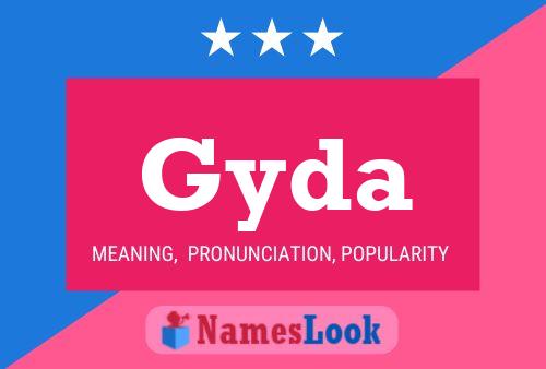 ملصق اسم Gyda