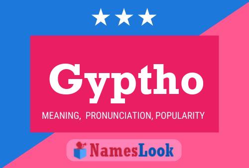 ملصق اسم Gyptho