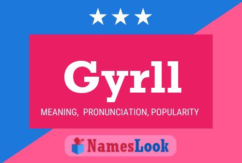 ملصق اسم Gyrll