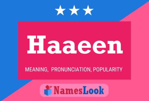 ملصق اسم Haaeen