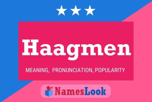 ملصق اسم Haagmen