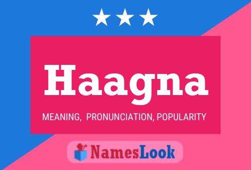 ملصق اسم Haagna