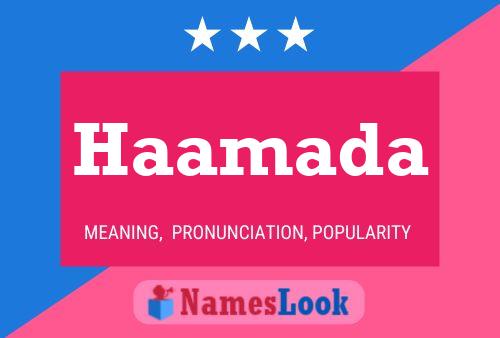 ملصق اسم Haamada