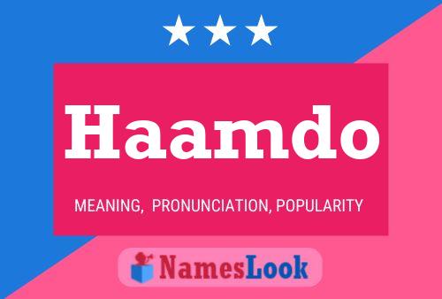 ملصق اسم Haamdo