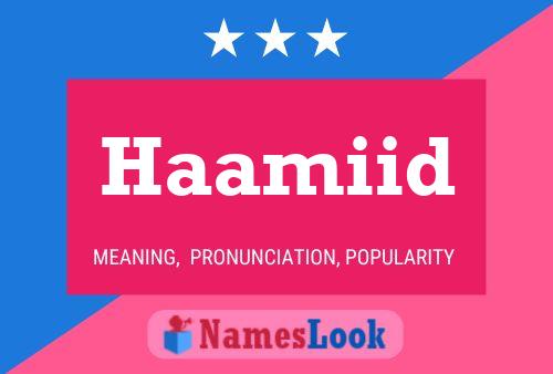 ملصق اسم Haamiid