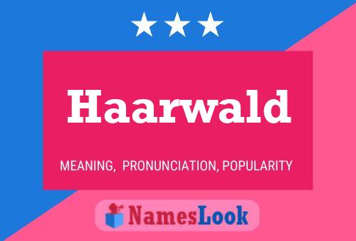 ملصق اسم Haarwald