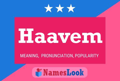 ملصق اسم Haavem