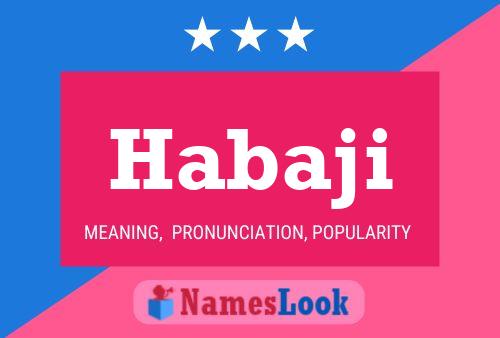 ملصق اسم Habaji