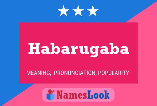 ملصق اسم Habarugaba