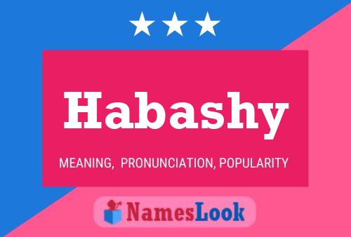 ملصق اسم Habashy