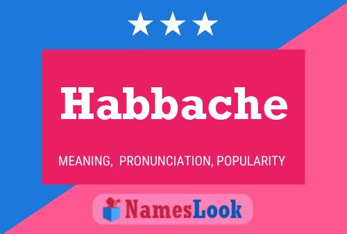 ملصق اسم Habbache