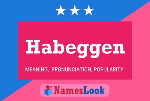 ملصق اسم Habeggen