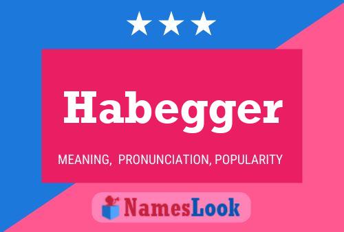 ملصق اسم Habegger