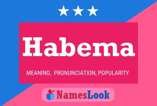 ملصق اسم Habema