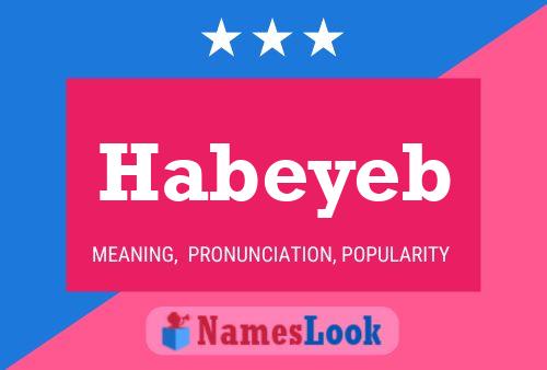 ملصق اسم Habeyeb