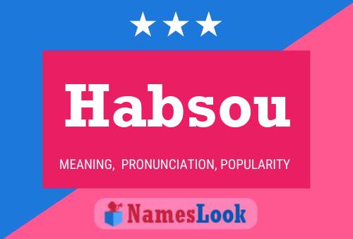 ملصق اسم Habsou