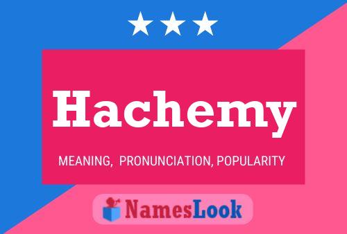 ملصق اسم Hachemy