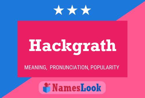 ملصق اسم Hackgrath