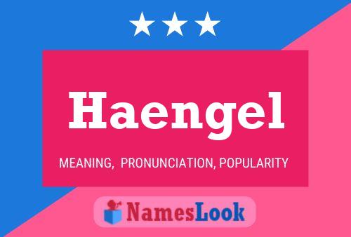 ملصق اسم Haengel