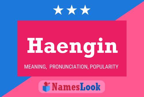 ملصق اسم Haengin