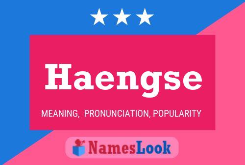 ملصق اسم Haengse