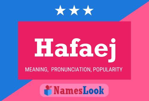 ملصق اسم Hafaej