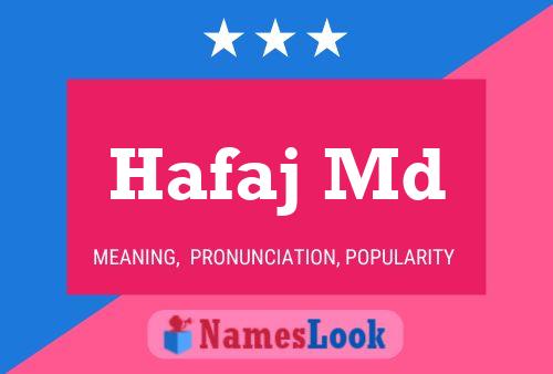 ملصق اسم Hafaj Md