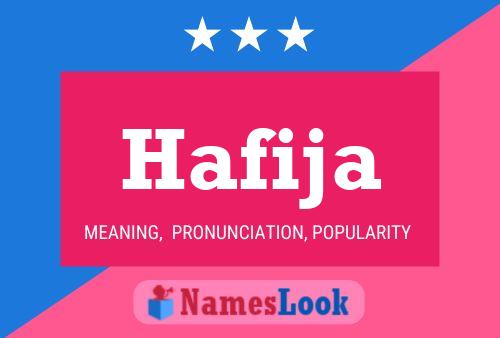 ملصق اسم Hafija