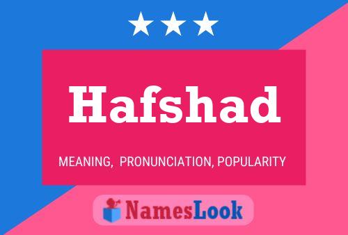 ملصق اسم Hafshad