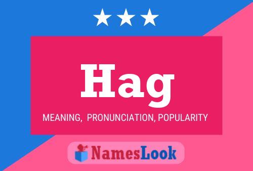 ملصق اسم Hag