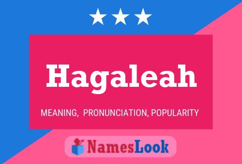 ملصق اسم Hagaleah