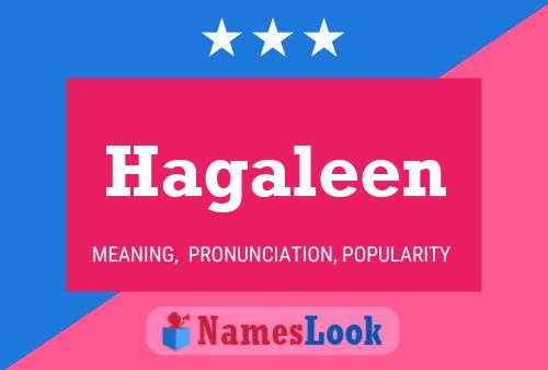 ملصق اسم Hagaleen