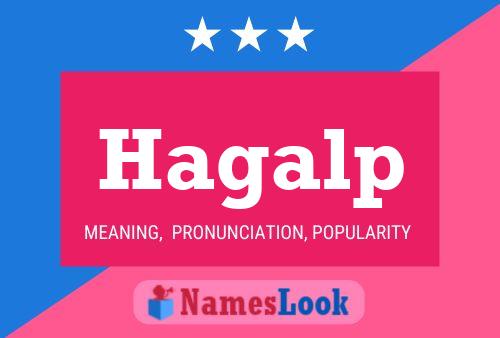 ملصق اسم Hagalp