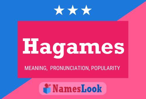 ملصق اسم Hagames