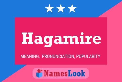 ملصق اسم Hagamire